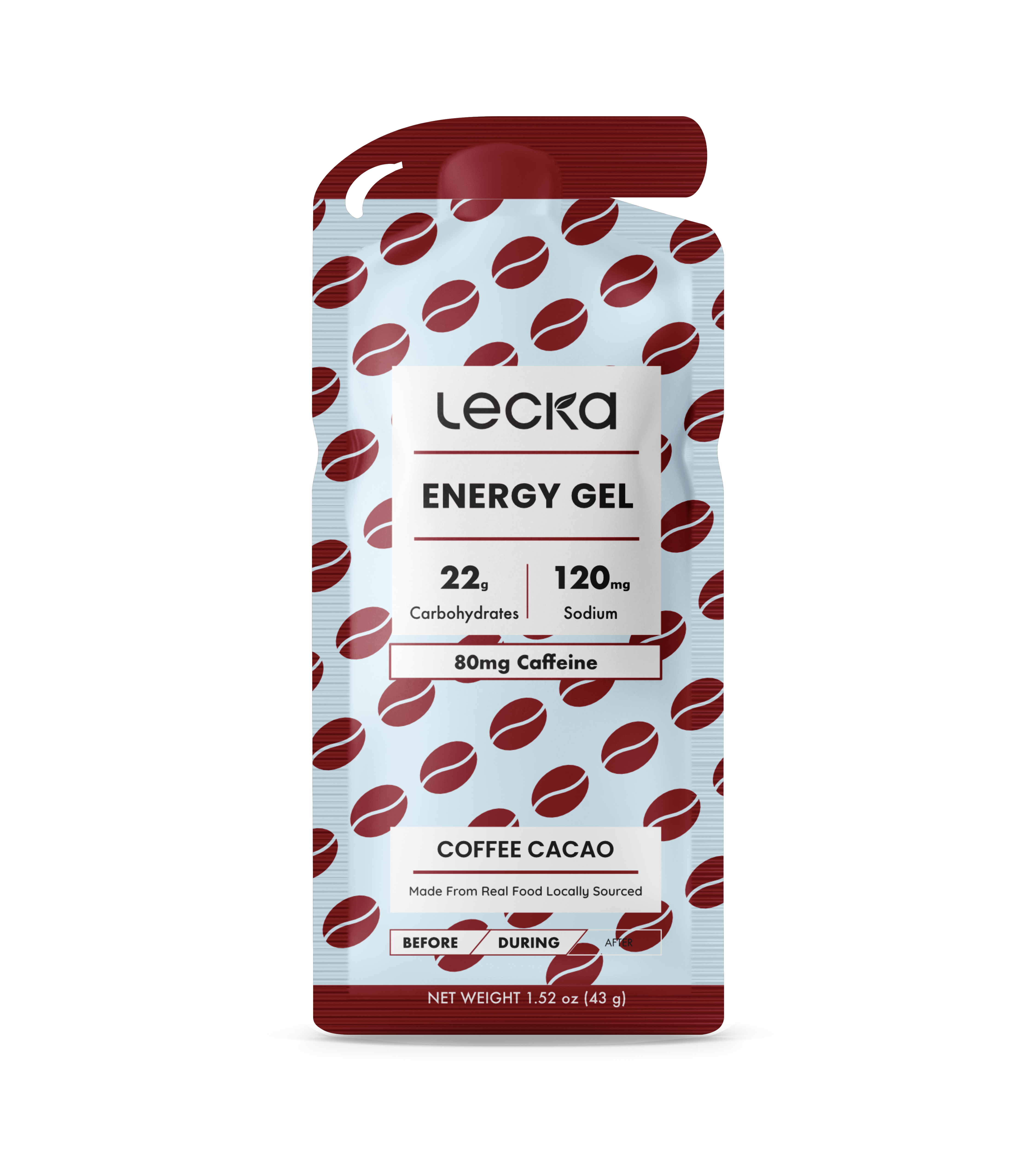 Energy Gel - Coffee Cacao – Lecka Nutrition