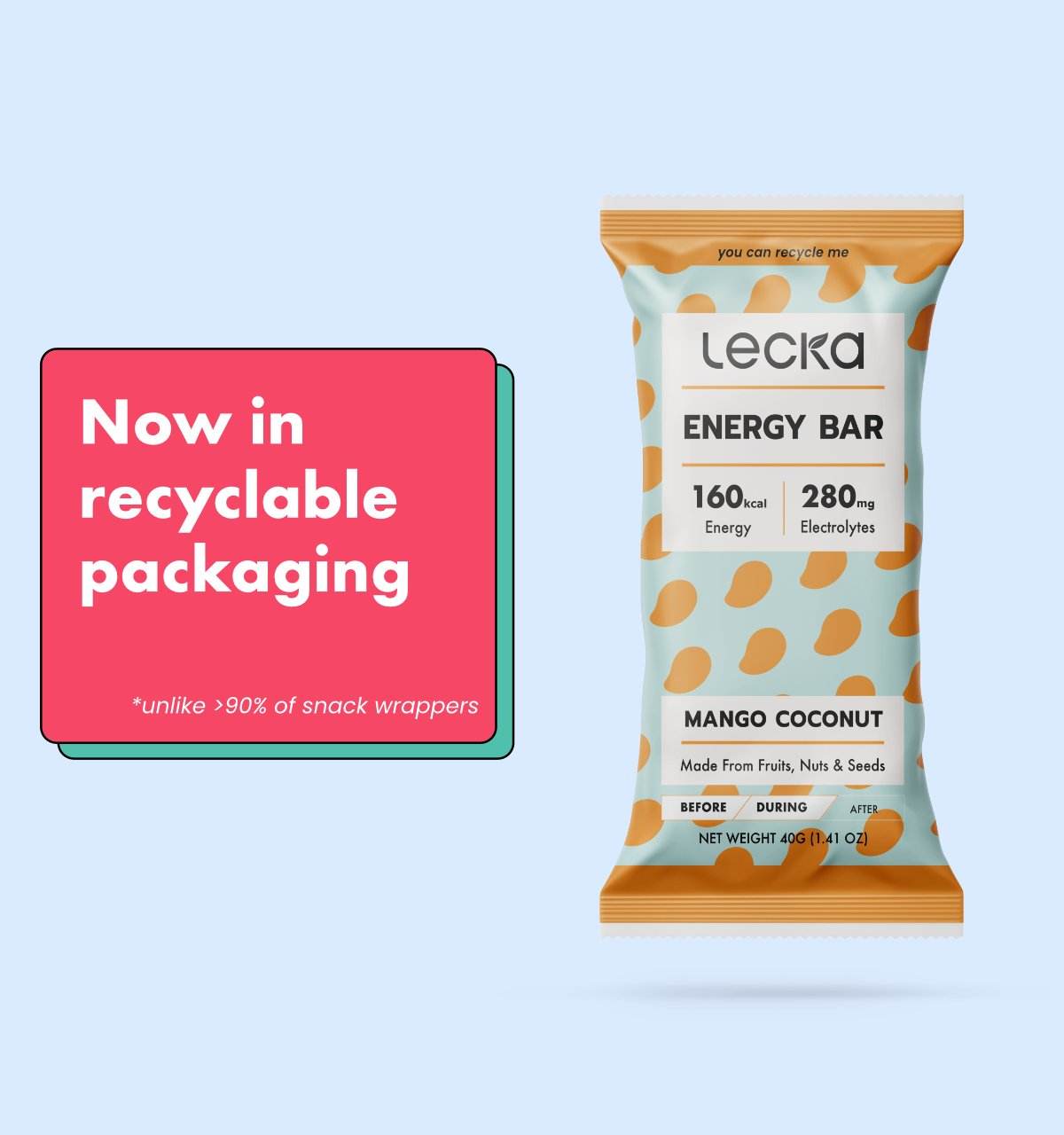 Changing our Packaging Material - Lecka Nutrition