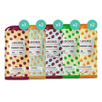 lecka variety pack 5 flavors energy gel