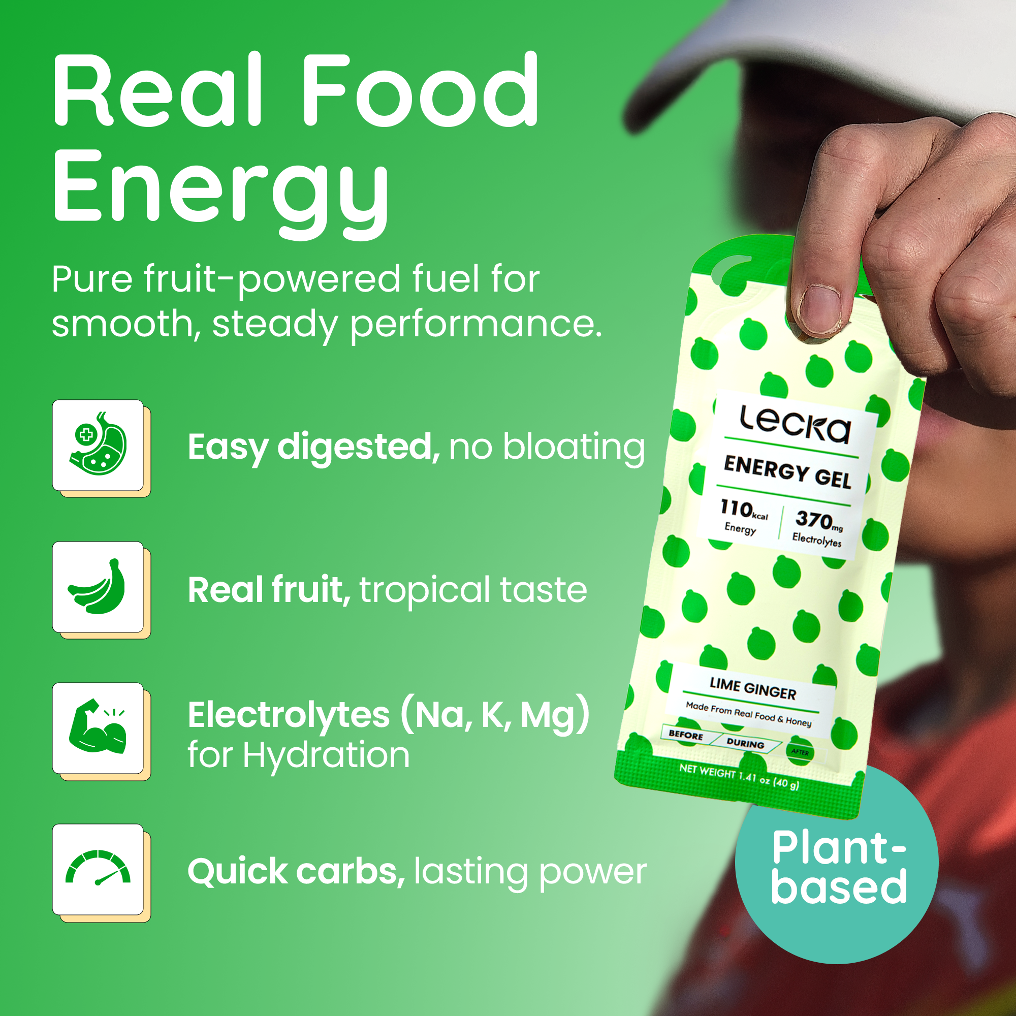 Energy Gel - Lime Ginger