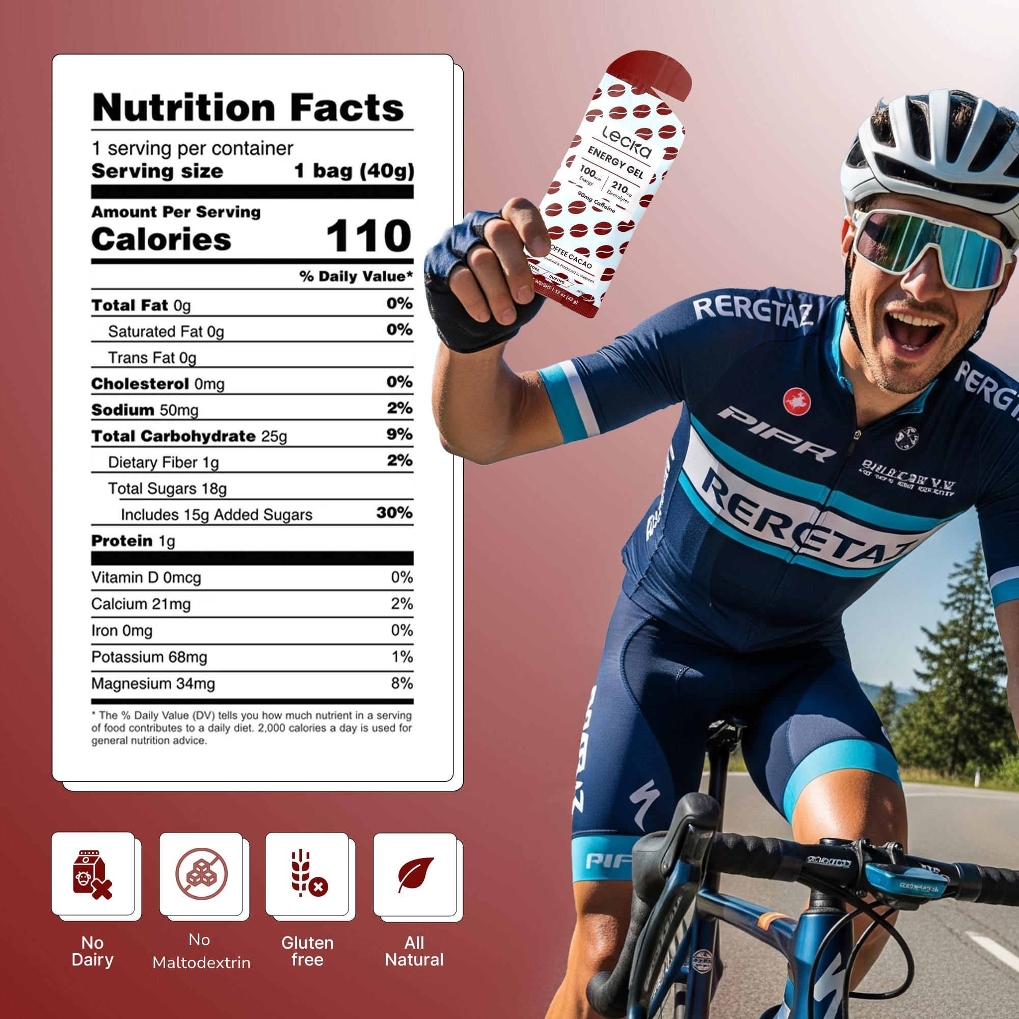 Energy Gel - Coffee Cacao