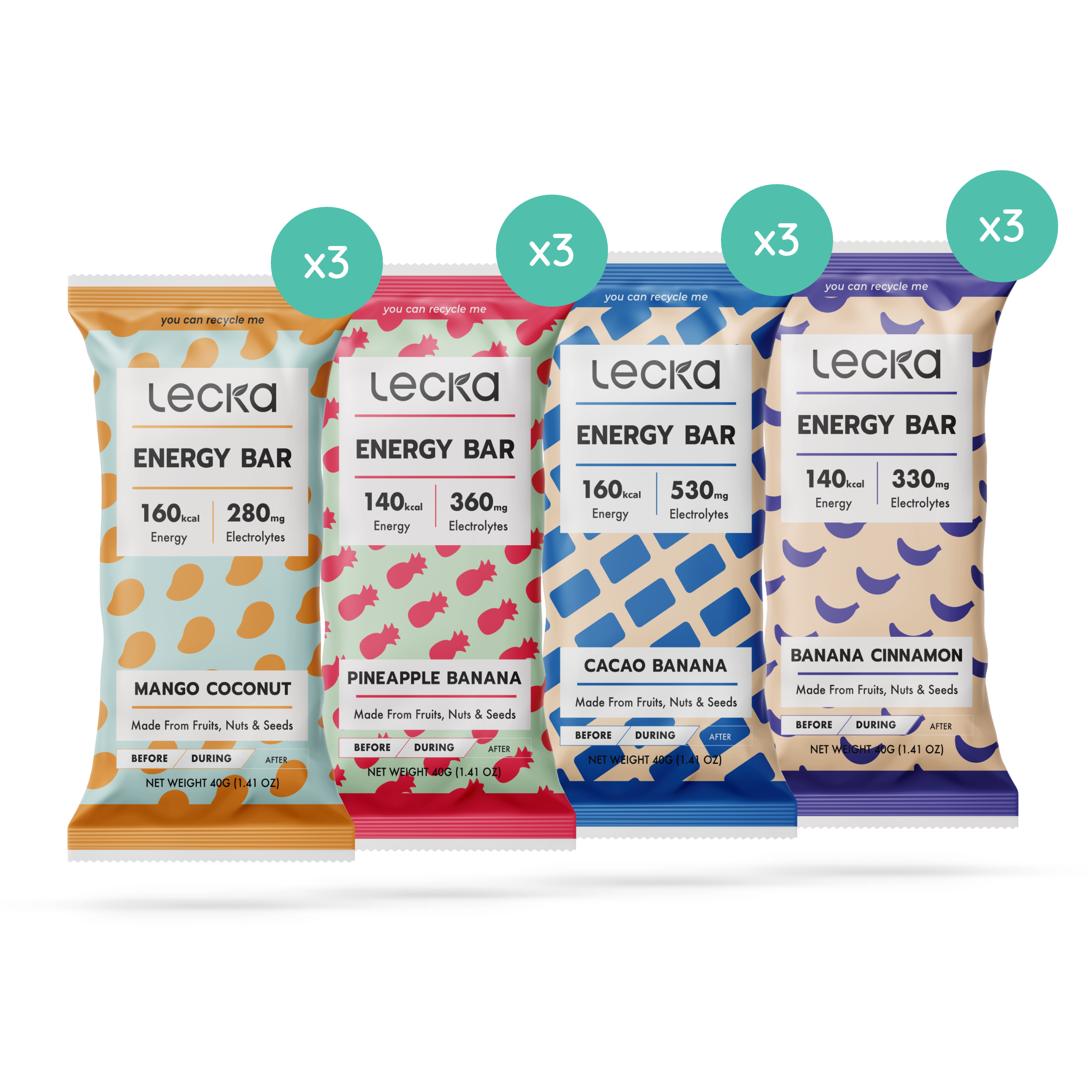 Energy Bar - Mixed Flavours