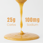 banana energy gel with nutrition information