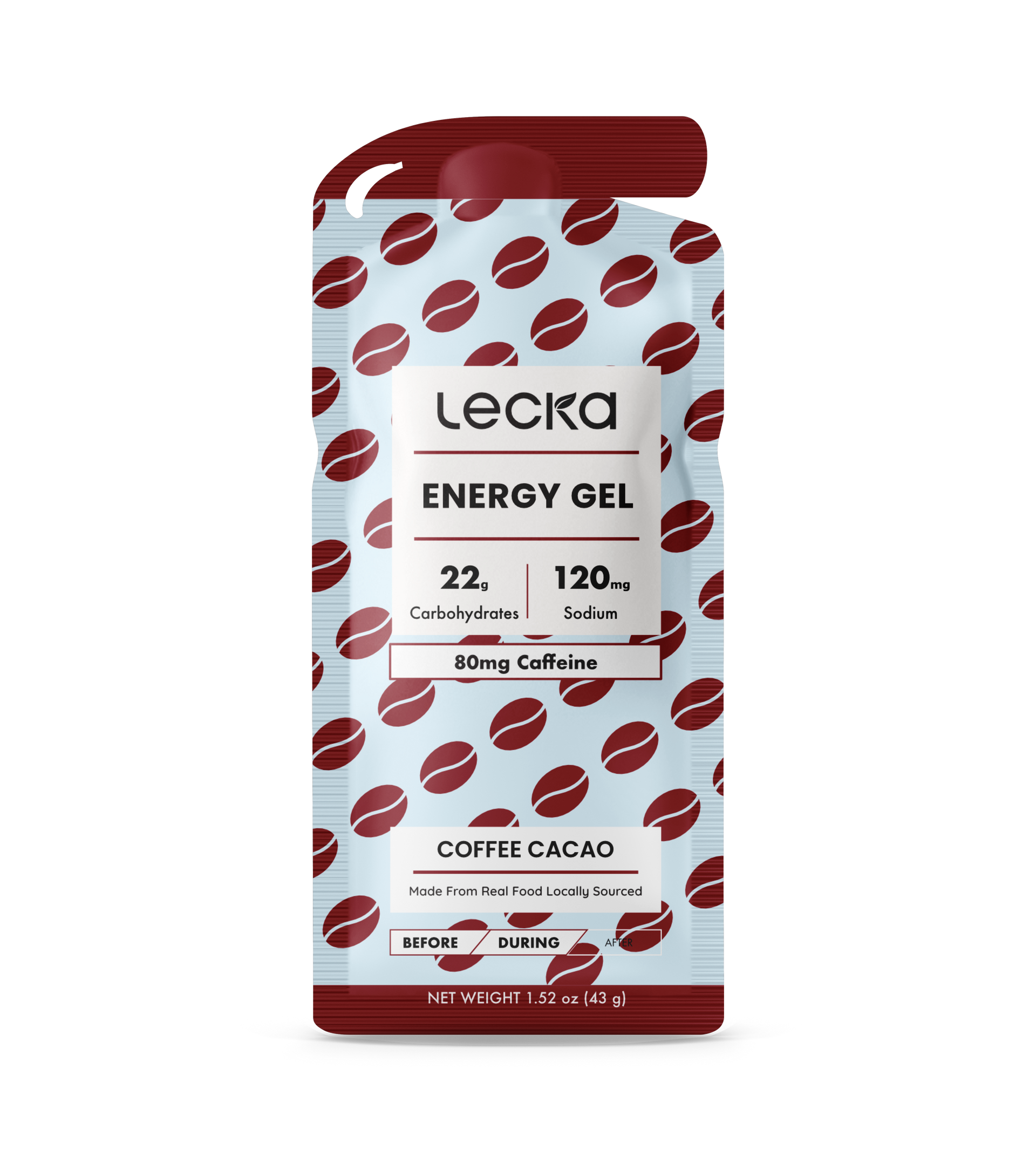 Energy Gel - Coffee Cacao – Lecka Nutrition