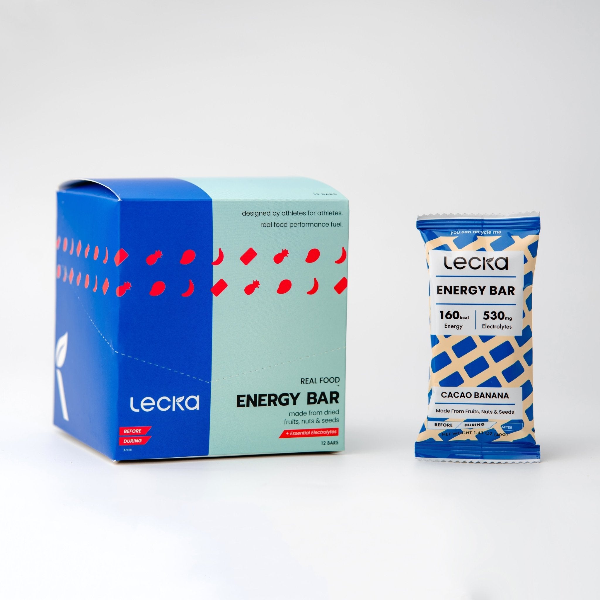 Energy Bar - Cacao Banana - Lecka Nutrition - Energy Bar