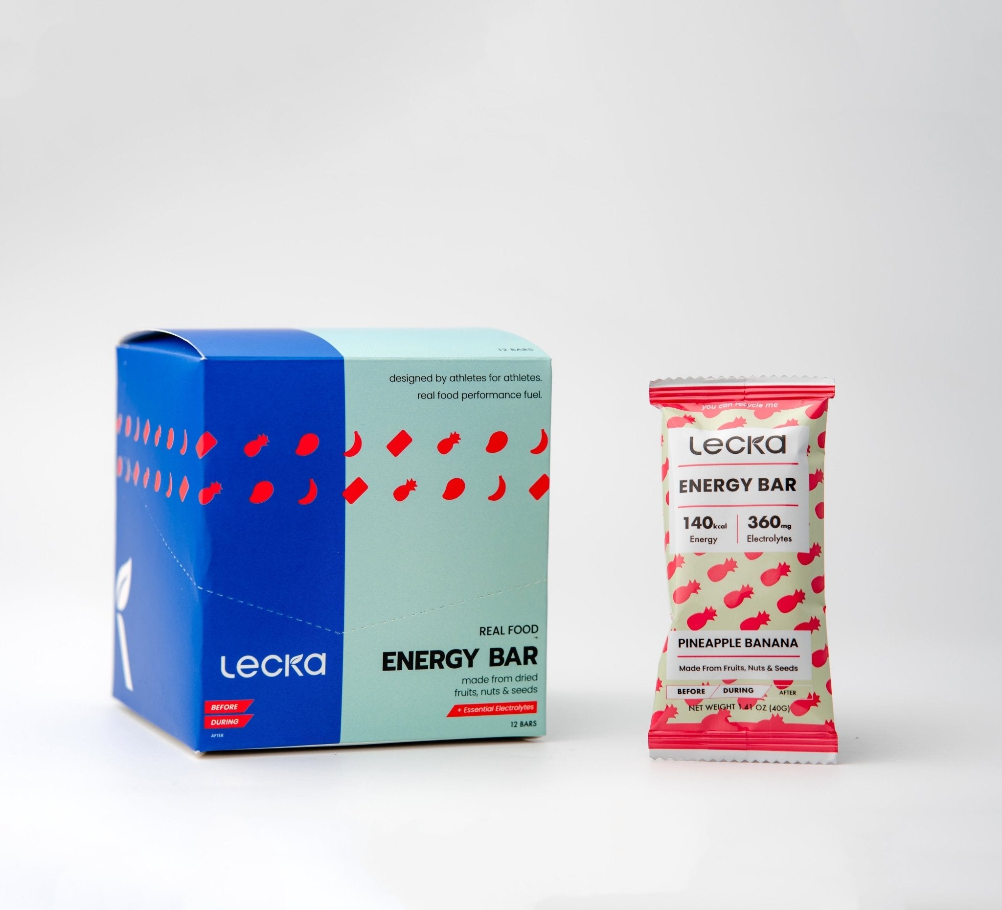 Energy Bar - Pineapple Banana - Lecka Nutrition - Energy Bar