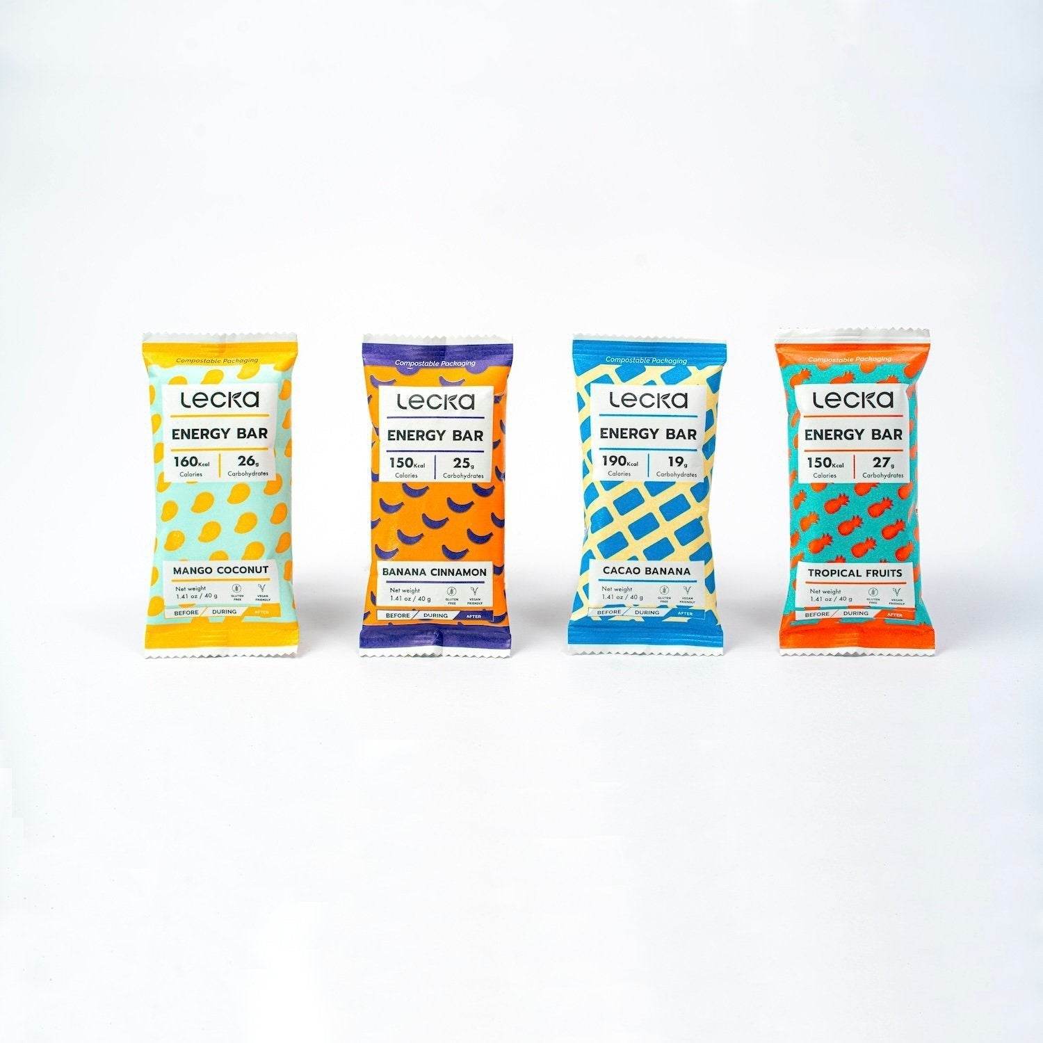 Energy Bar - Mixed Flavours - Lecka Nutrition