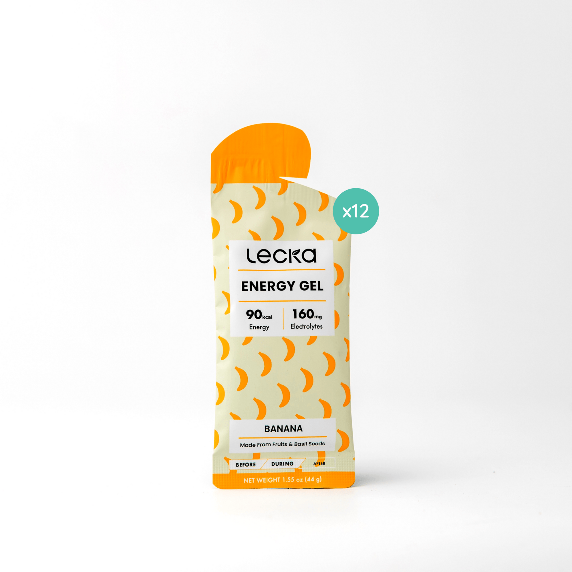 Energy Gel - Banana - Lecka Nutrition - Energy Gel