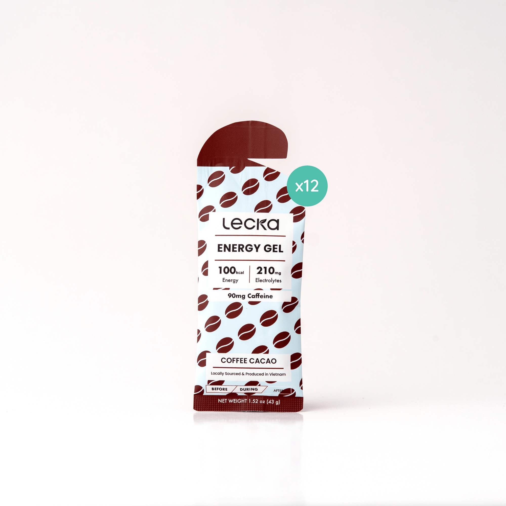 Energy Gel - Coffee Cacao - Lecka Nutrition - Energy Gel